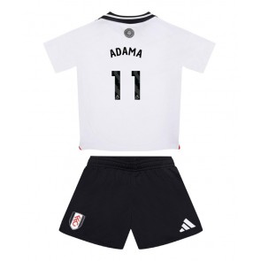 Fulham Adama Traore #11 Hemmakläder Barn 2024-25 Kortärmad (+ Korta byxor)